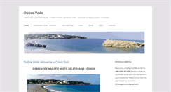 Desktop Screenshot of dobre-vode.com